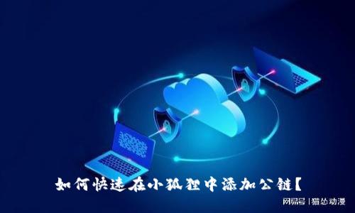 如何快速在小狐狸中添加公链？